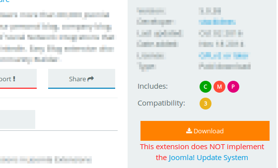 joomla update